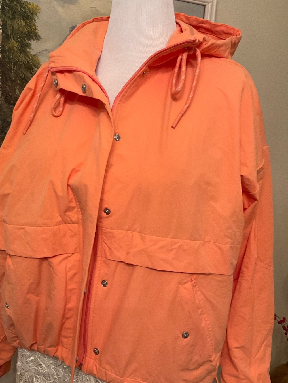 FLX Windbreaker jacket size S fits L